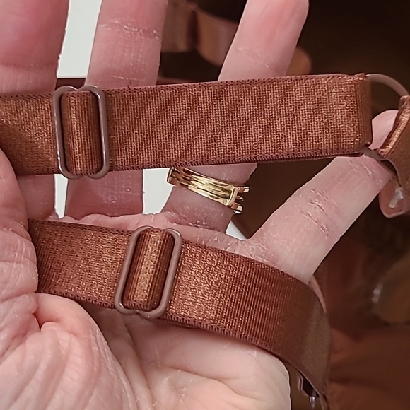 Ashley Stewart Chocolate Brown Lace Underwire Bra size 40DDD - Picture 3 of 6